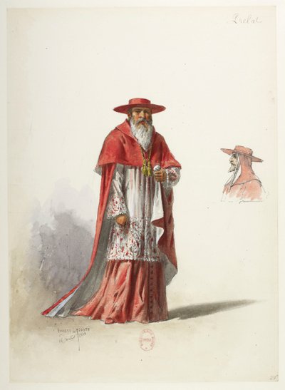 Saint-Saëns - Henry VIII - Costume Designs - Lacoste - 27 by Eugene Lacoste